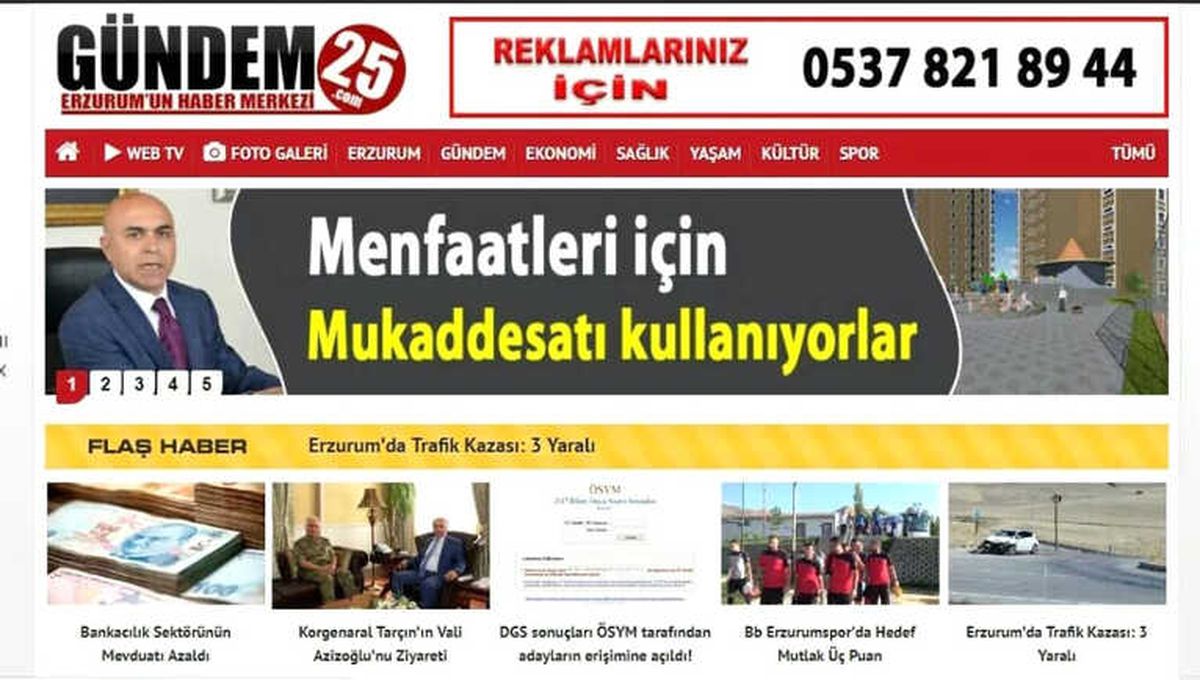 Gündem25 Gazetesi 5. Yılını Kutluyor