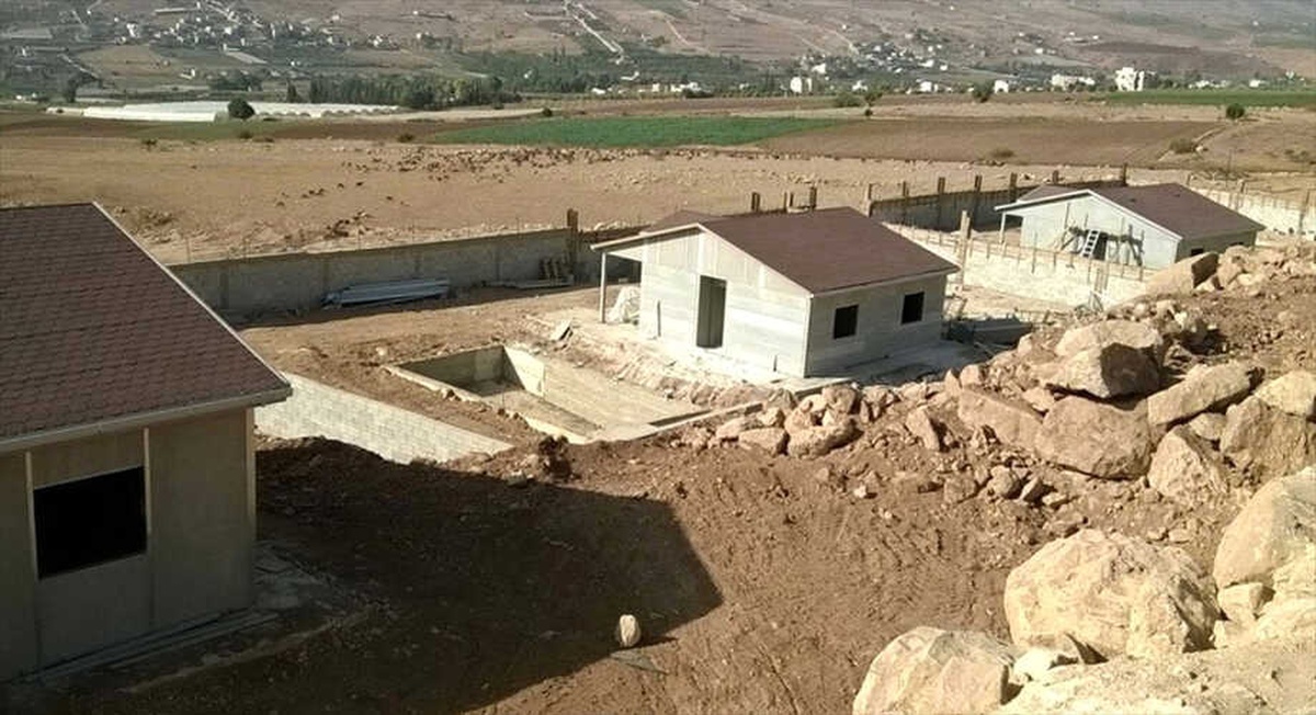 Karmod Prefabrik Filistin\'de Hazır Konut Kurdu