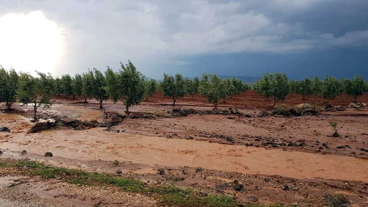 Yağmur ve Dolu Yağışı Kilis\'te Büyük Hasara Yol Açtı