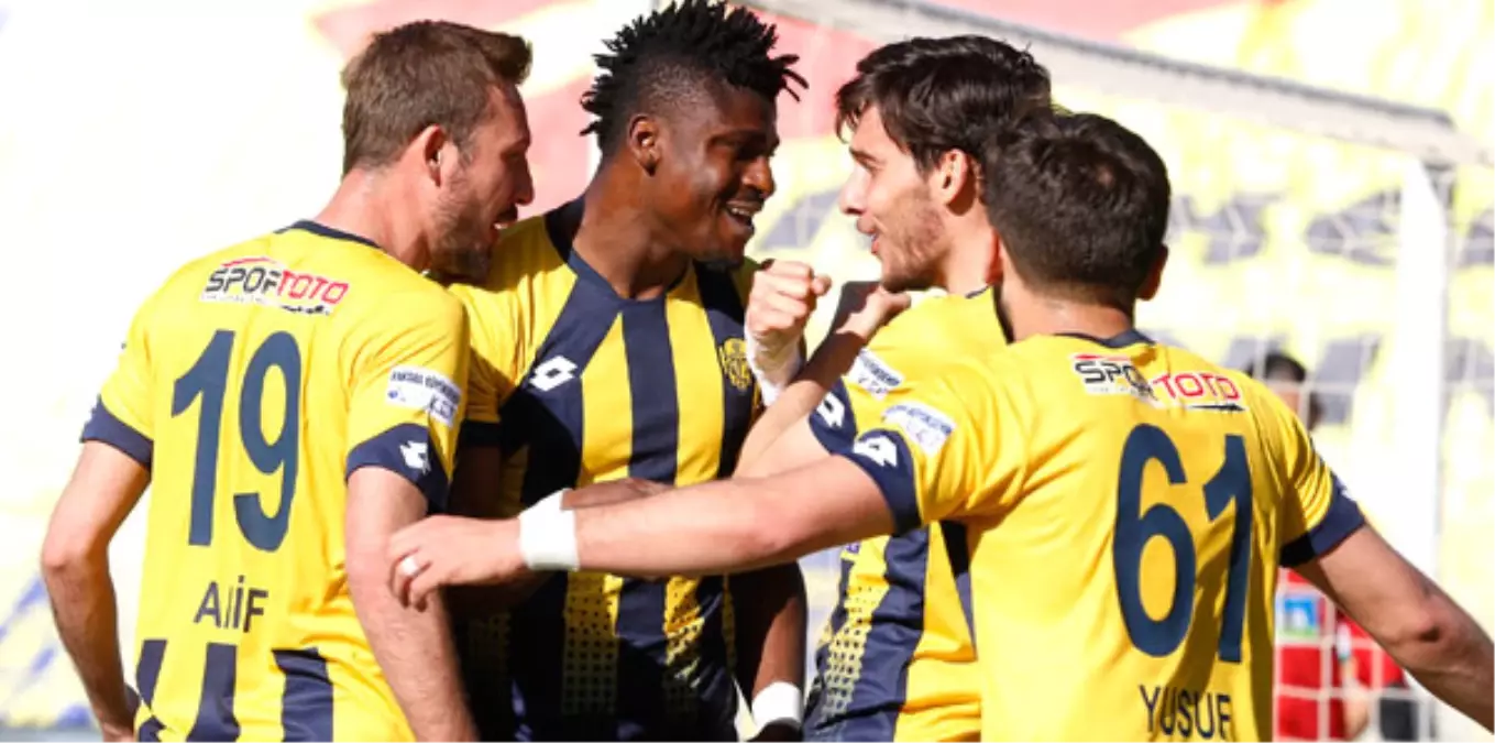 Ankaragücü Süper Lig\'e Kilitlendi