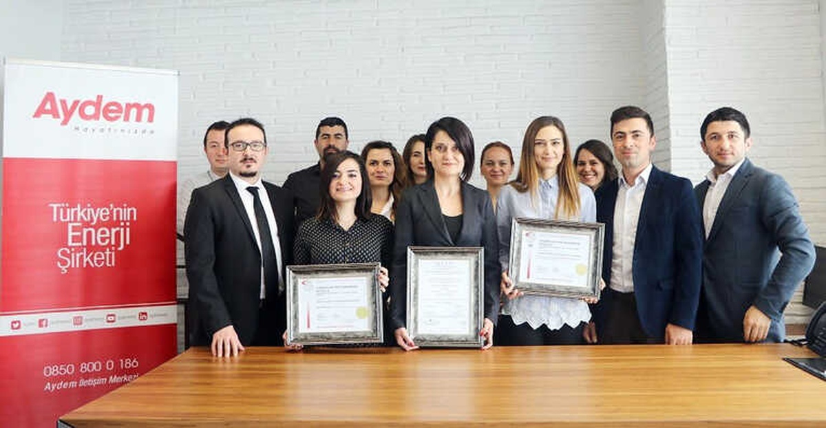 Aydem, 3 Yeni Yönetim Sistemi Belgesi Almaya Hak Kazandı