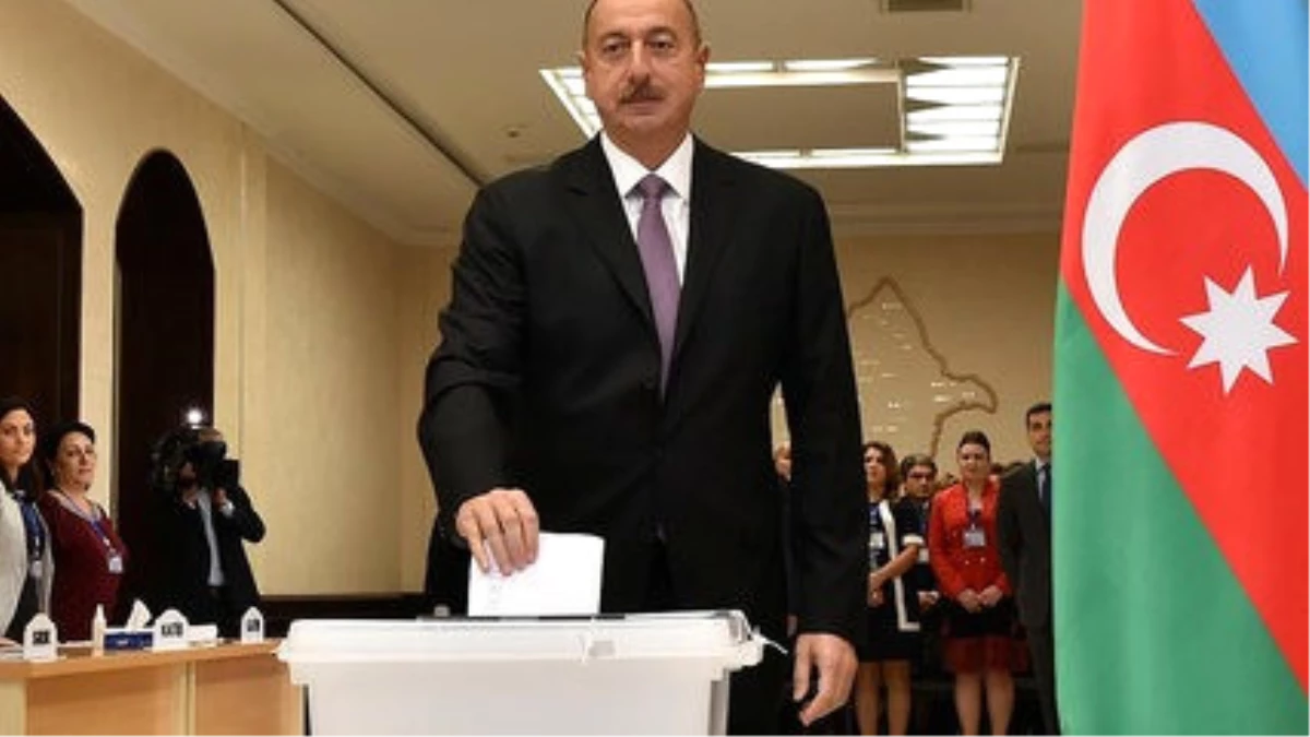 Sandık Çıkış Anketine Göre Azerbaycan\'da Sürpriz Yok Aliyev 4. Kez Cumhurbaşkanı
