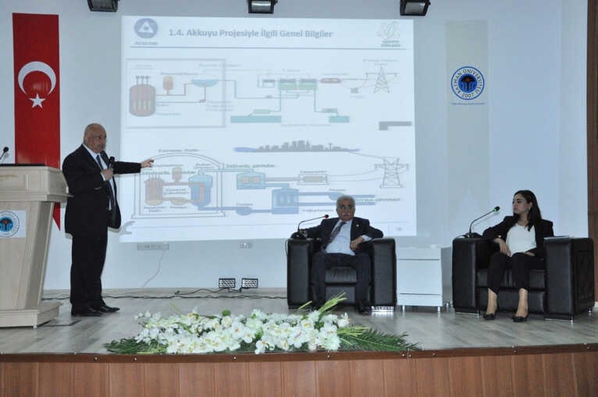 Batman Üniversitesi Öğrencilerine Akkuyu Nükleer Güç Santrali Tanıtıldı