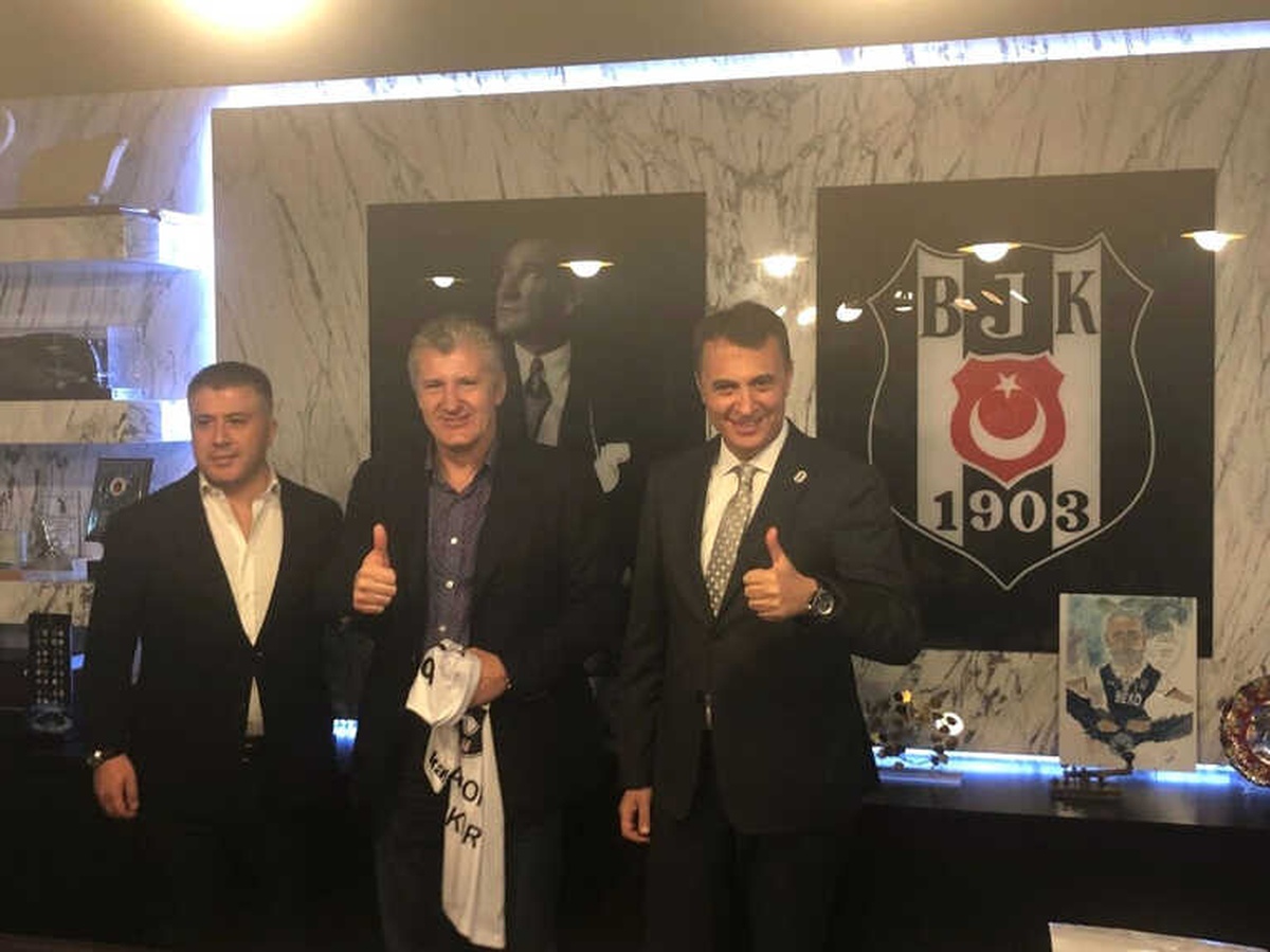 Davor Suker\'den Fikret Orman\'a Ziyaret