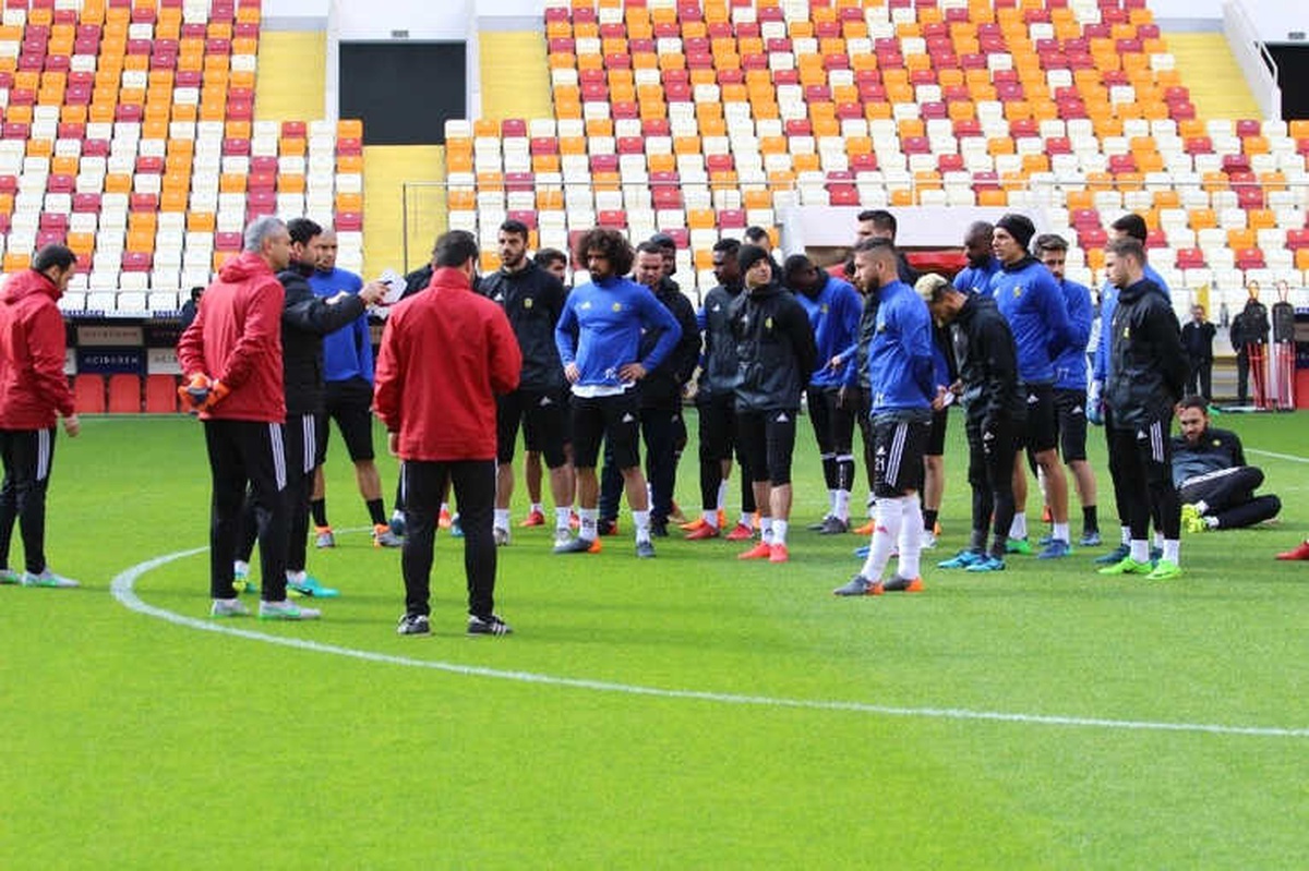 Evkur Yeni Malatyaspor Yeni Stadyumda Taktik Çalıştı