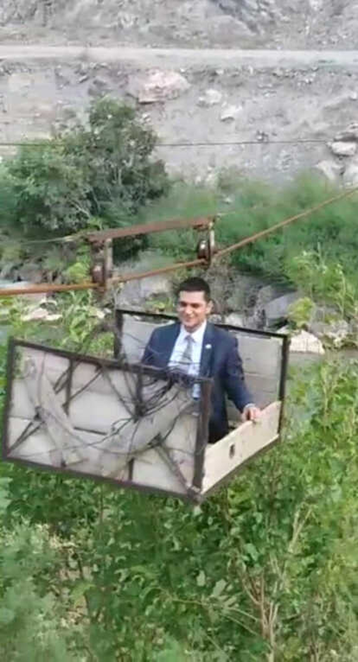 Hakim Keşfe Teleferikle İşte Böyle Gitti