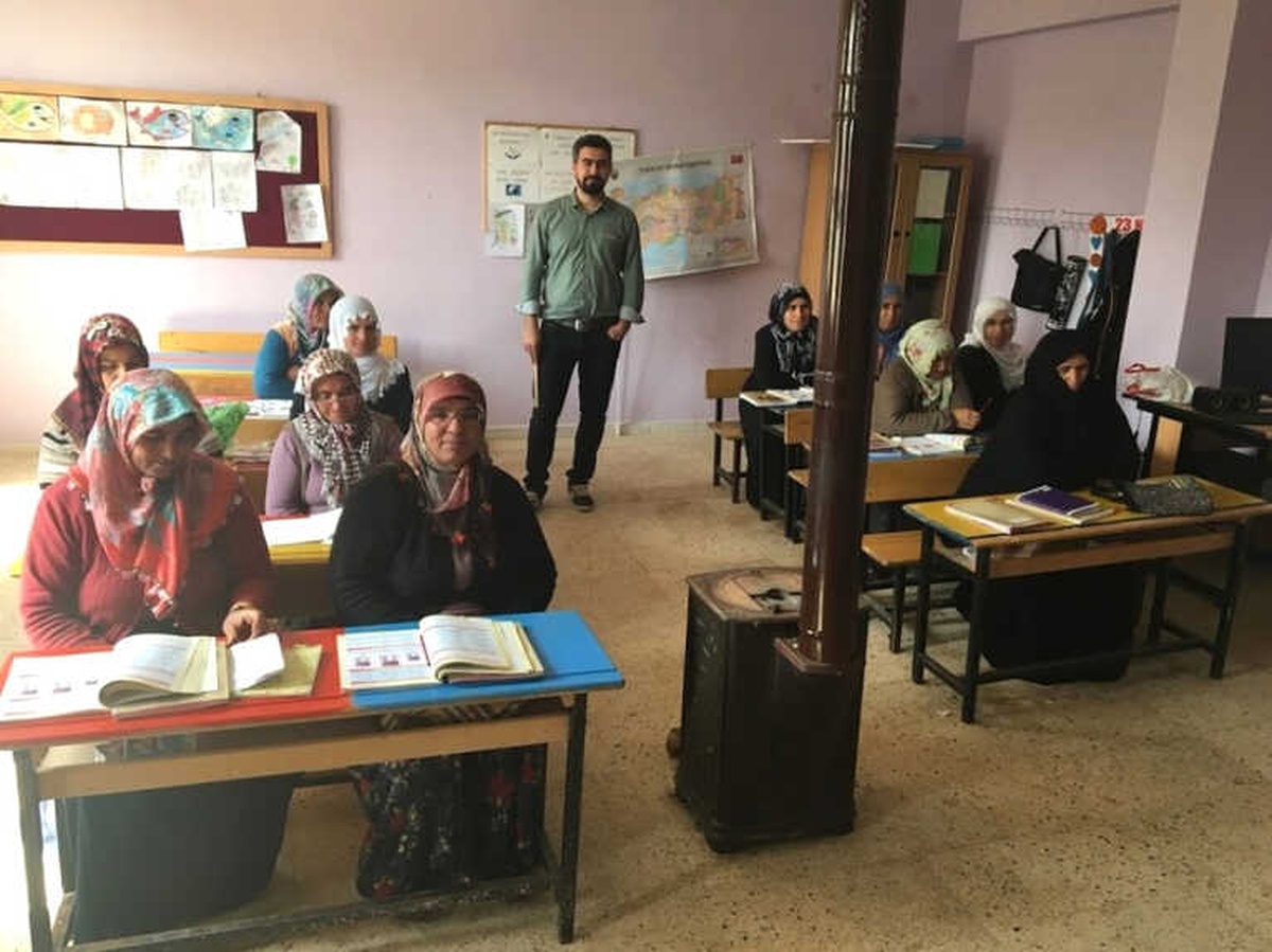 Halk Eğitim Merkezinin Kursiyerleri Bir Araya Geldi