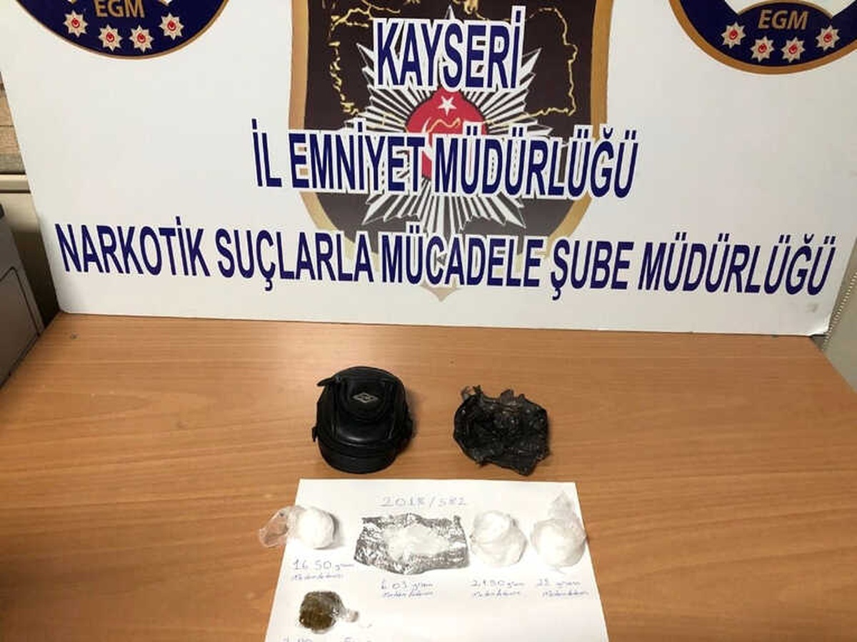 Kayseri\'de Uyuşturucu Operasyonu: 1 Gözaltı