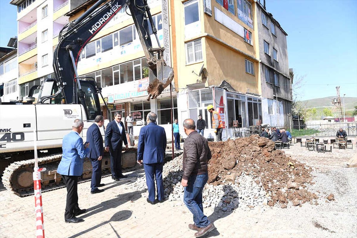 Muş\'taki Altyapı Çalışması