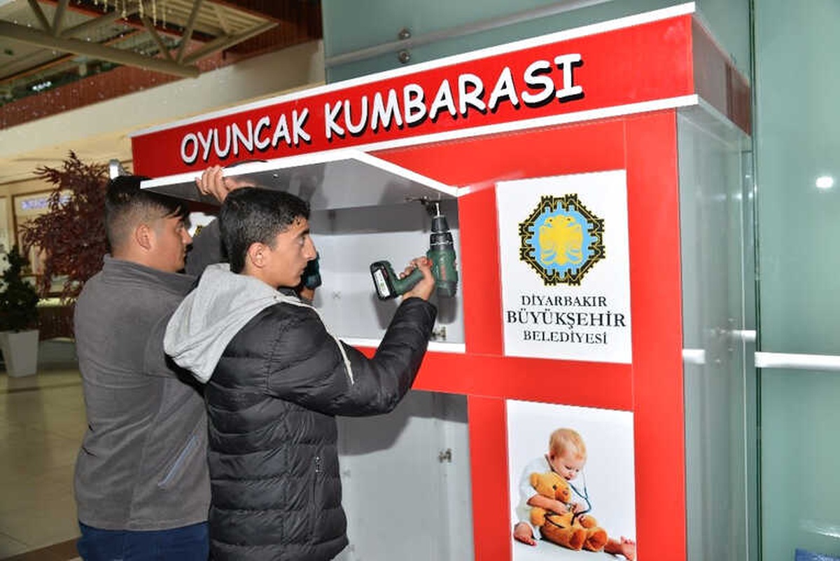 Oyuncak Kumbaraları 3 Noktaya Yerleştirildi