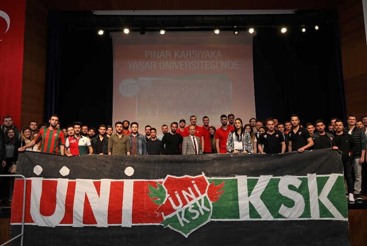 Pınar Karşıyakalı Basketbolcular Yaşarlı Öğrencilerle Buluştu