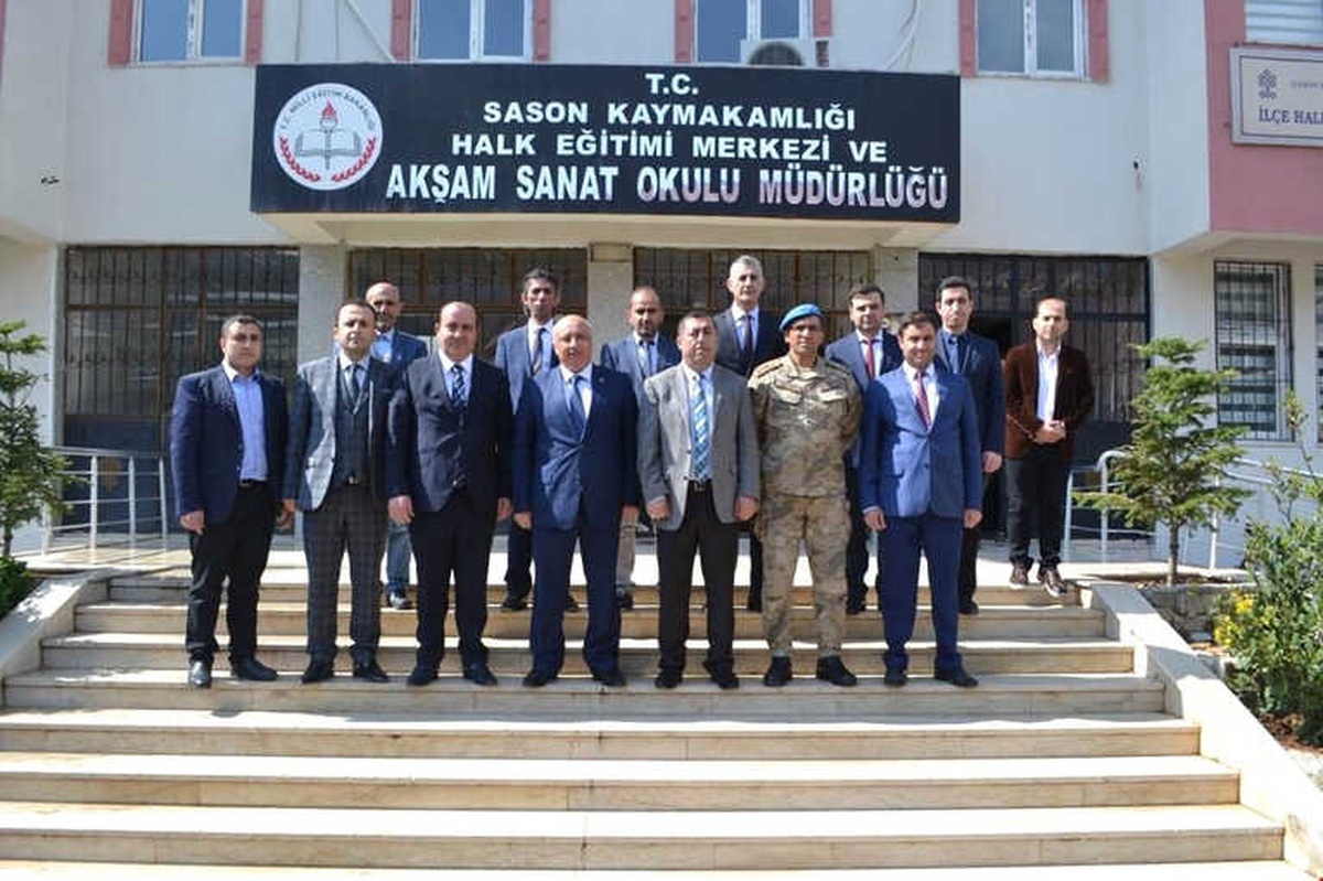 Rektör Durmuş, Sason\'da İncelemelerde Bulundu