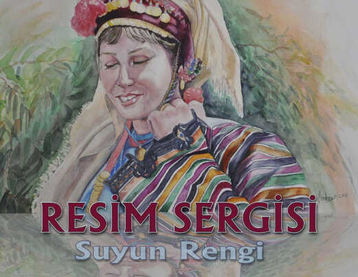 \'Suyun Rengi\' Tuvale Yansıdı