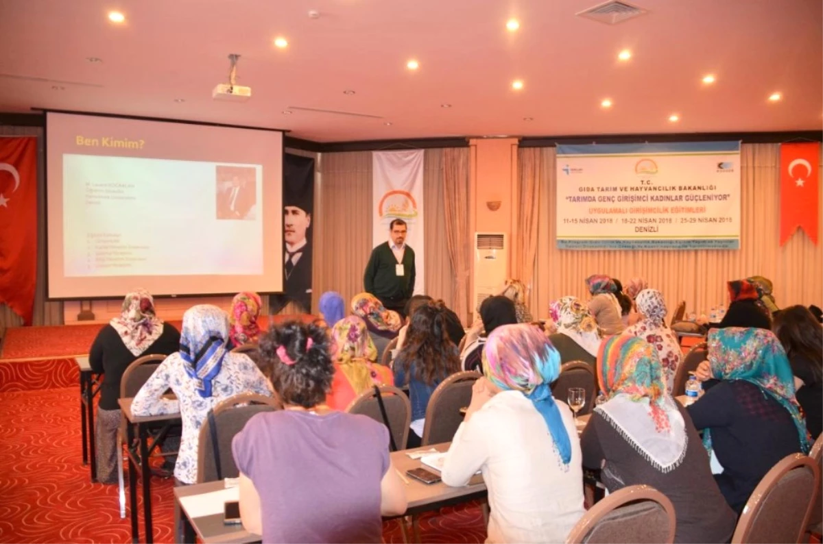 Tarımda Genç Kadın Girişimciler Eğitime Başladı