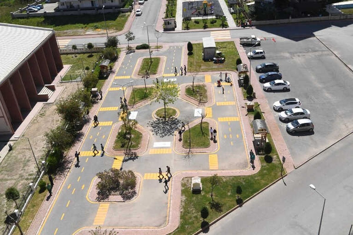 Trafik Eğitim Parkı Yenilendi