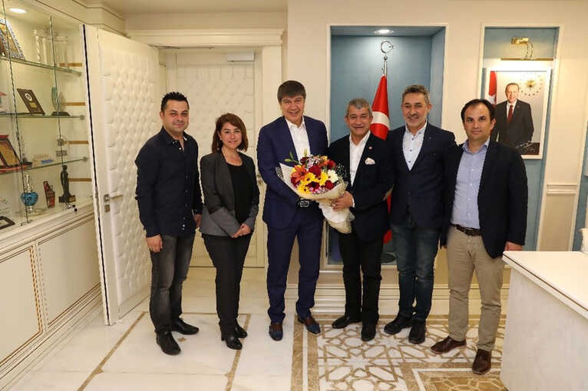 Türel, Agc ve Tsyd Yönetimini Ağırladı