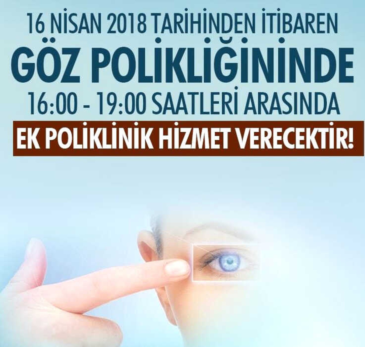 Aeü Göz Polikliniğinde Fazla Mesai Uygulaması