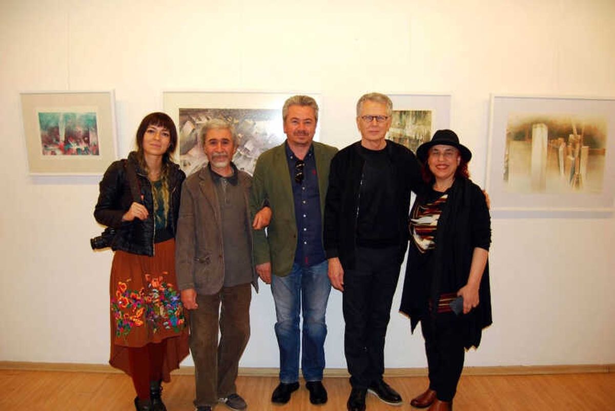 Atilla Atar\'ın Litografi Sergisi Sanko Sanat Galerisinde