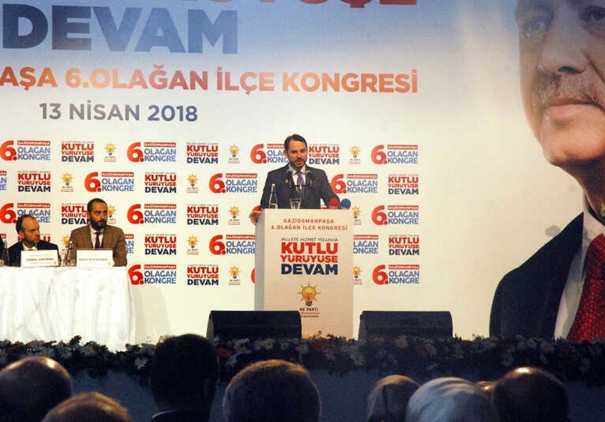 Bakan Albayrak: "Ak Parti Türkiye\'nin Şah Damarı Demek"