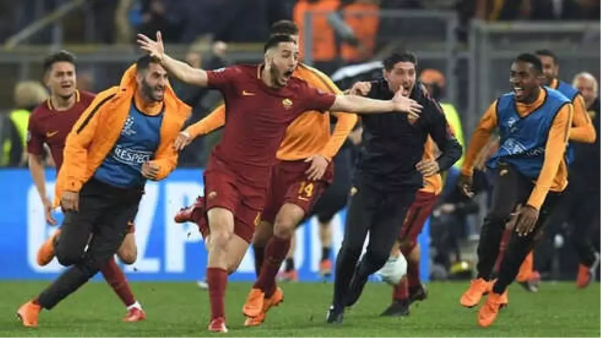 Barcelona\'yı Eleyen Roma, Tarih Yazdı