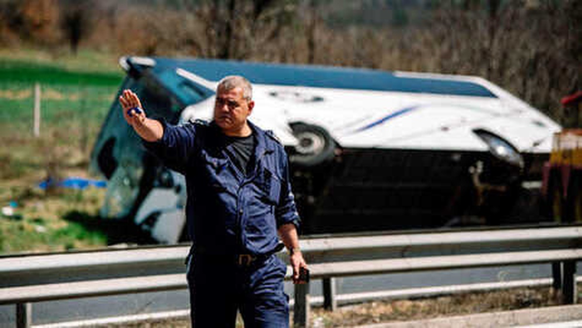 Bulgaristan\'da Trafik Kazasında 10 Kişi Ölü