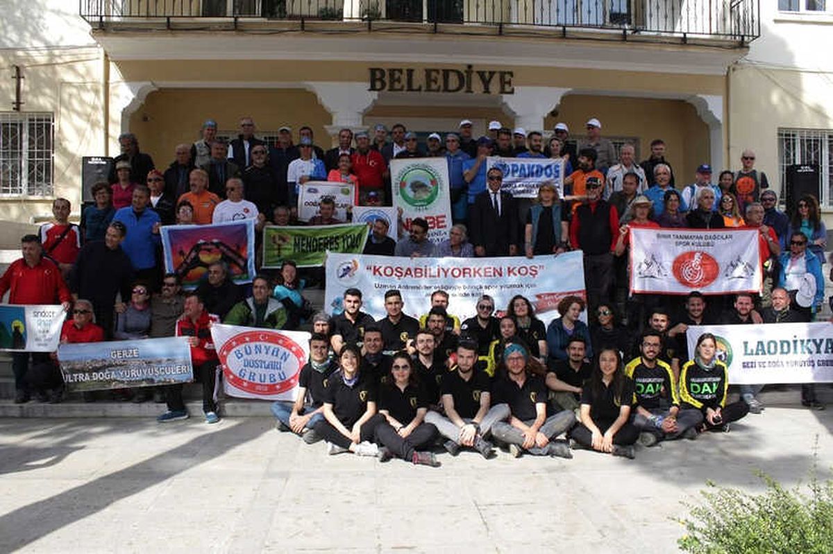 Dağcılar 55 Kilometre Yürüyecek