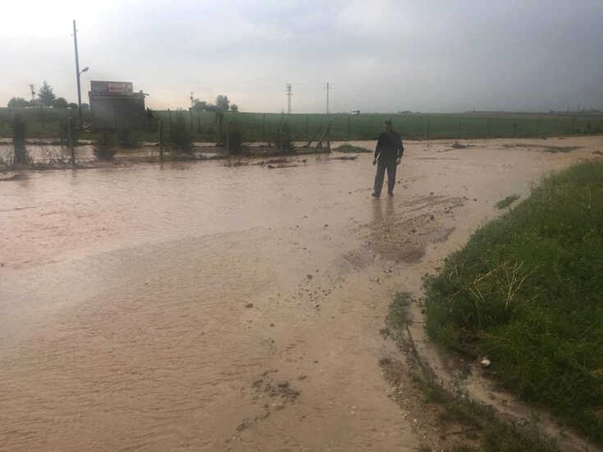 Kızıltepe\'de Yağmur Köyü Göle Çevirdi
