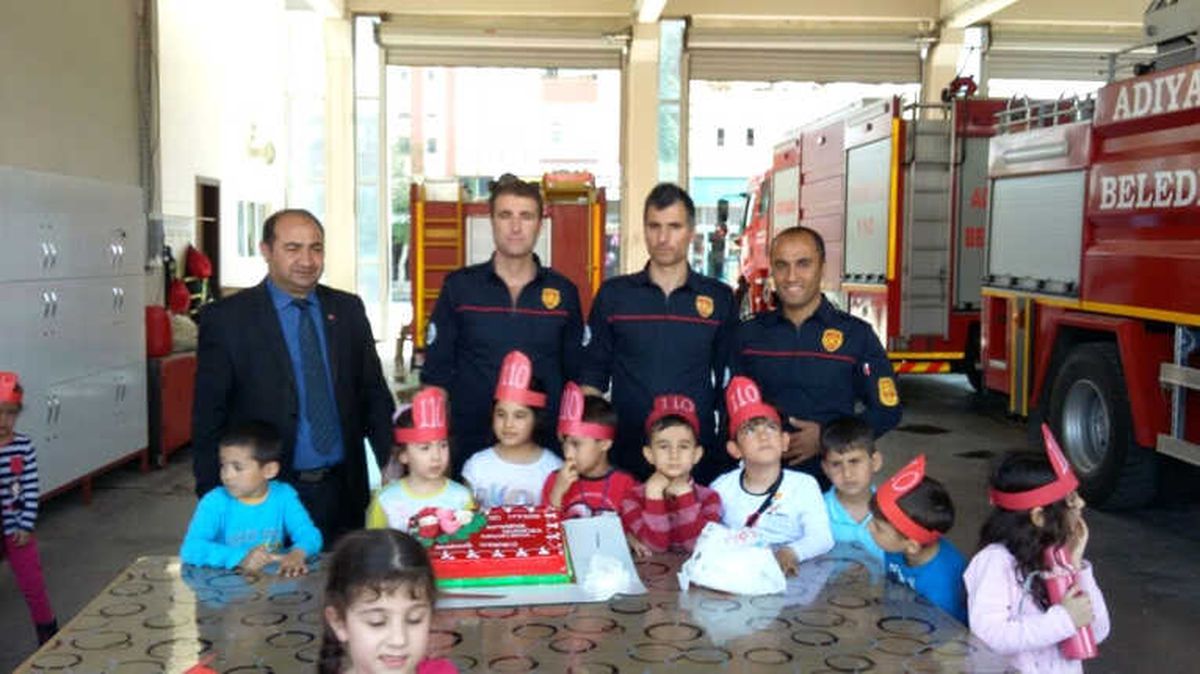 Minikler İtfaiyeyi Tanıdı