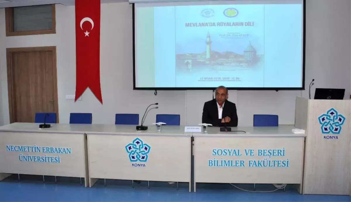 Neü\'de "Mevlana\'da Rüyaların Dili" Konulu Konferans Düzenlendi