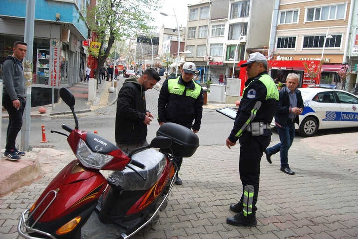 Tekirdağ\'da Motosiklet Denetimleri Sıklaştı