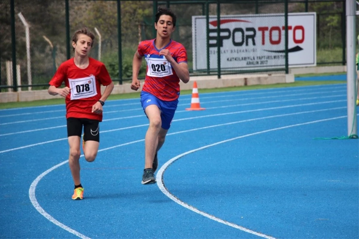 Yıldızlar Puanlı Atletizm Yarışları, Safranbolu Tartan Atletizm Pistinde Başladı