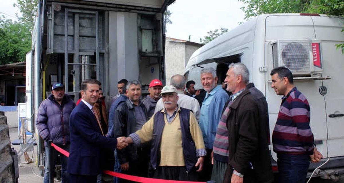 Yzo Araç Muayene İstasyonu\'nu Çiftçilerin Ayağına Götürdü