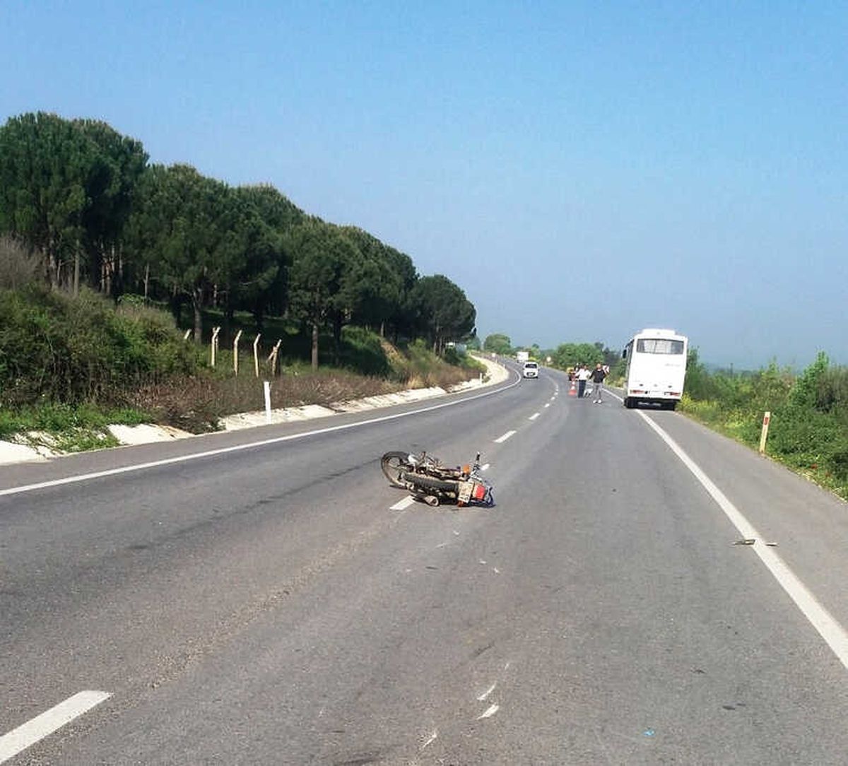 Çanakkale\'de Kaza: 1 Yaralı