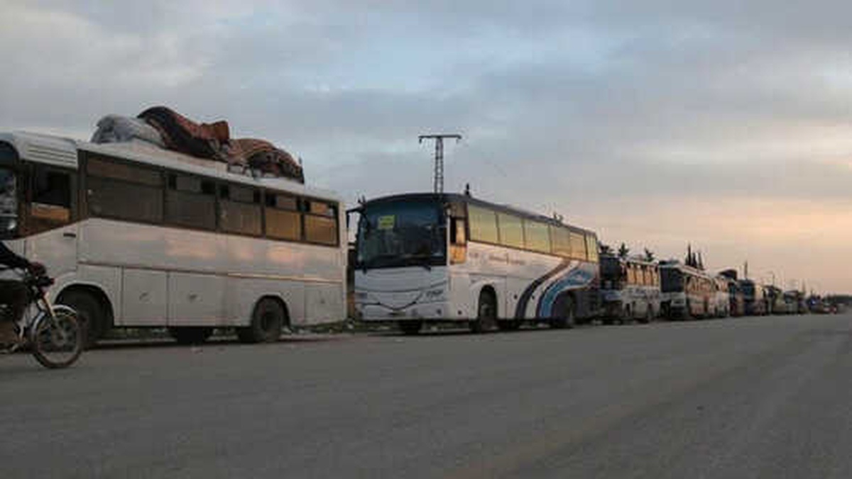 Dumalıları Taşıyan Tahliye Konvoyuna Silahlı Saldırı