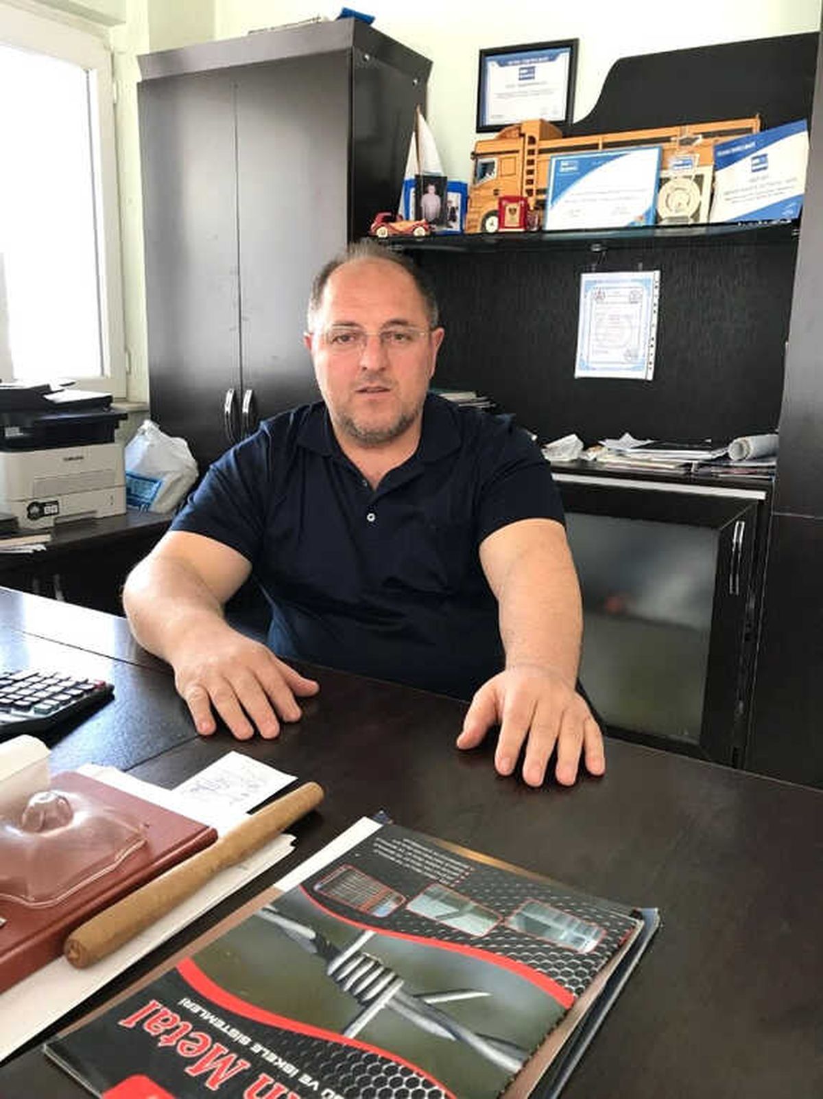 Sabahattin Ula Sanayi Sitesi Başkanlığına Seçildi