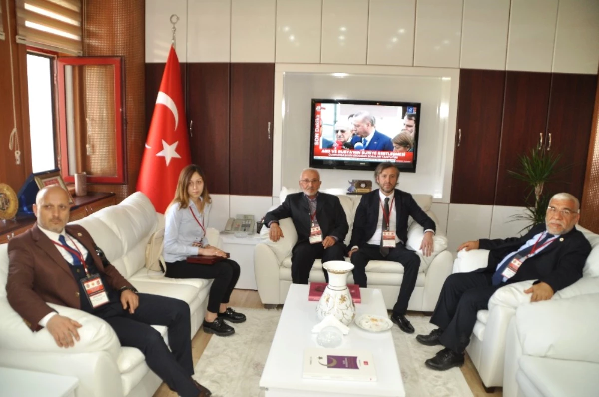 Tgf Genel Başkanı Karaca\'dan Cumhuriyet Başsavcısı Mehmet Özel\'i Ziyaret