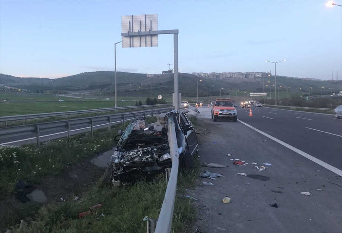 Başkentte Trafik Kazası: 1 Yaralı