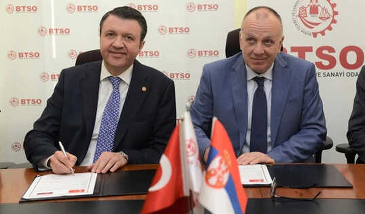 Bursa ile Sırbistan Arasındaki Ticaret \'Zirve\' Yaptı