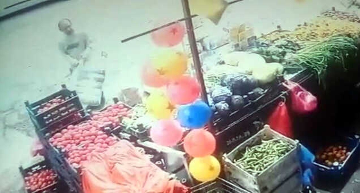 Çay Hırsızı Güvenlik Kamerasına Yakalandı