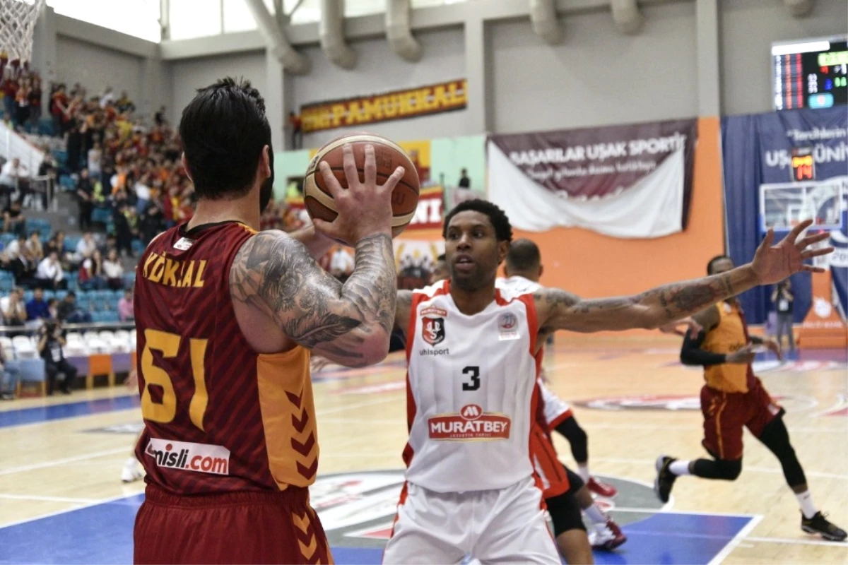 Tahincioğlu Basketbol Süper Ligi: Muratbey Uşak: 85 - Galatasaray Odeabank: 78