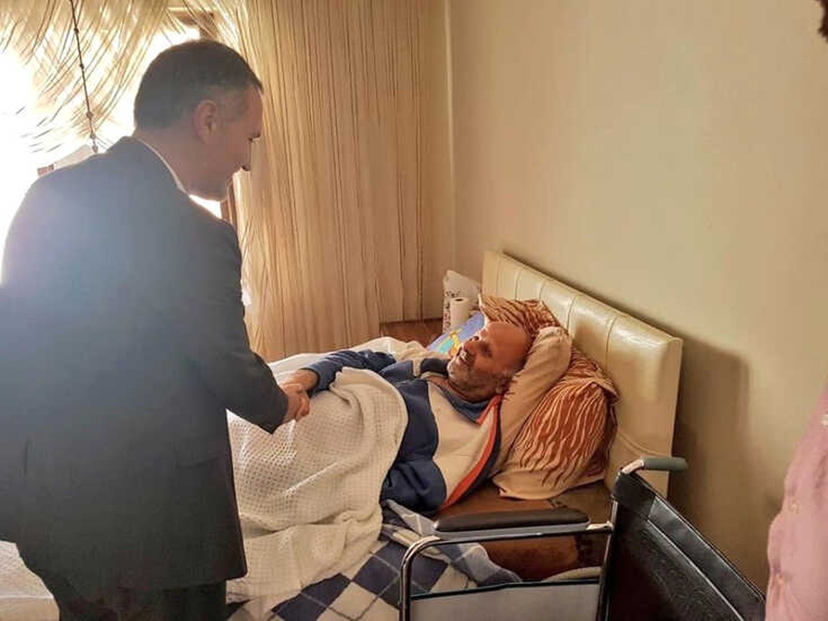 Başkan Taban Sağlık Haftasında Hasta Ziyaretleri Gerçekleştirdi