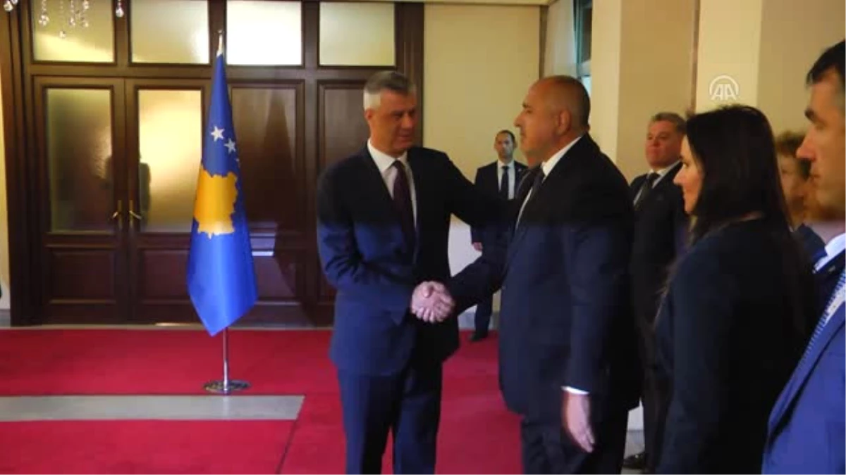 Bulgaristan Başbakanı Borisov Kosova\'da