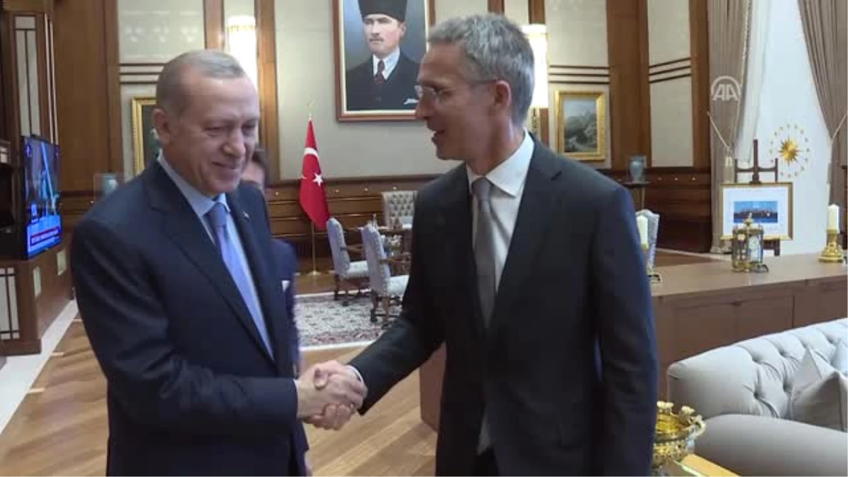Cumhurbaşkanı Erdoğan, NATO Genel Sekreteri Stoltenberg\'i Kabul Etti
