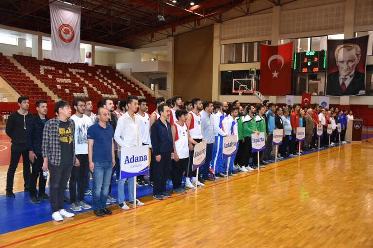 Isparta Kyk Ev Sahipliğinde Basketbol Bölge Turnuvası