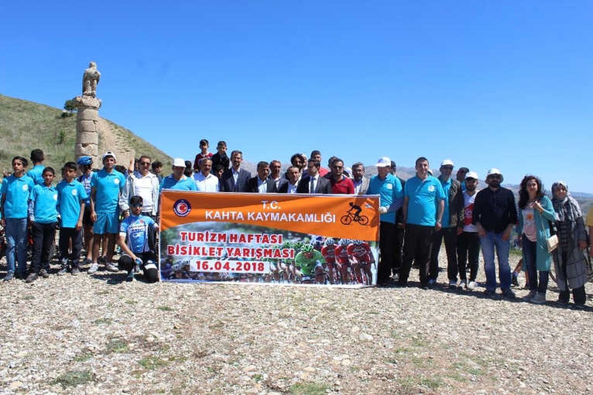 Kahta İlçesinde Bisiklet Turu Etkinliği Düzenlendi