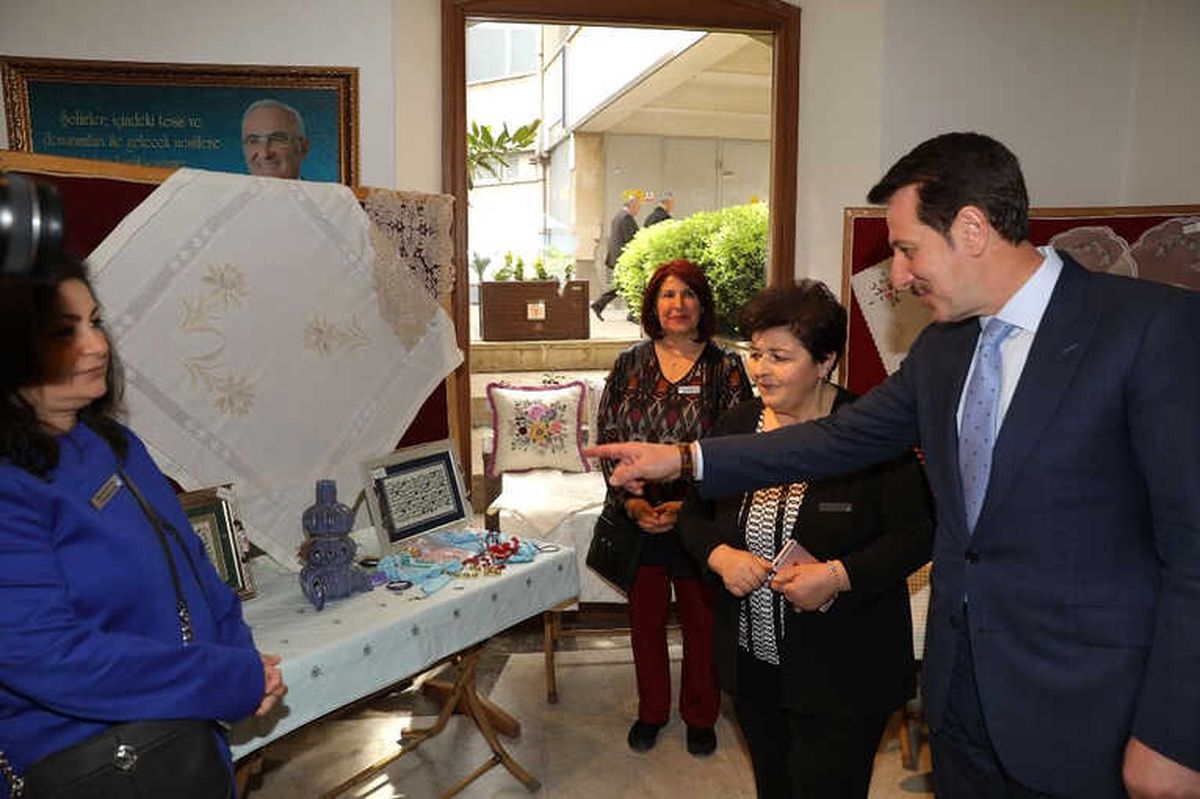 Nakışın Sultanları Mehmetçik ile El Ele" Sergisi Açıldı