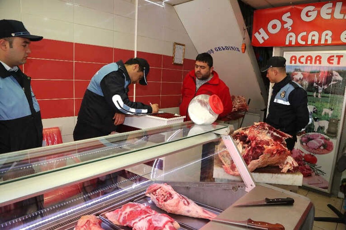 Niğde Zabıta Müdürlüğünden Kasaplara Denetim