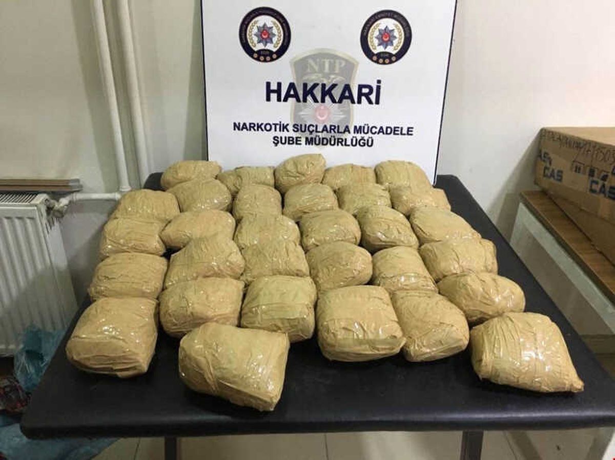 Yüksekova\'da Uyuşturucu Operasyonu