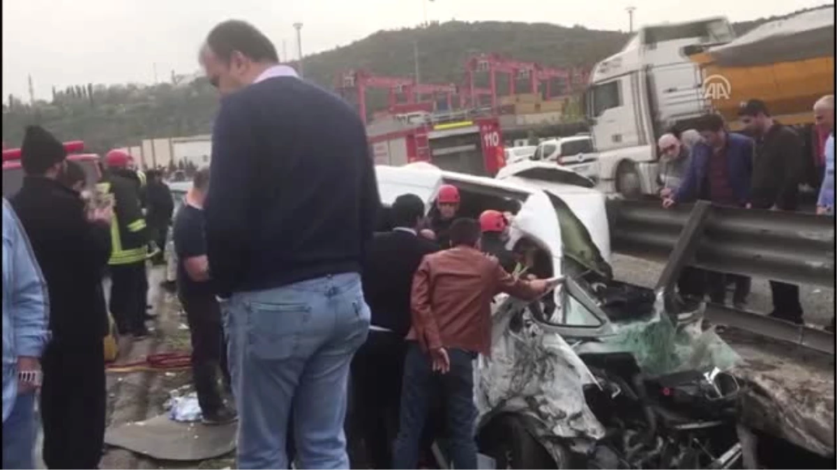 Anadolu Otoyolu\'nda Trafik Kazası