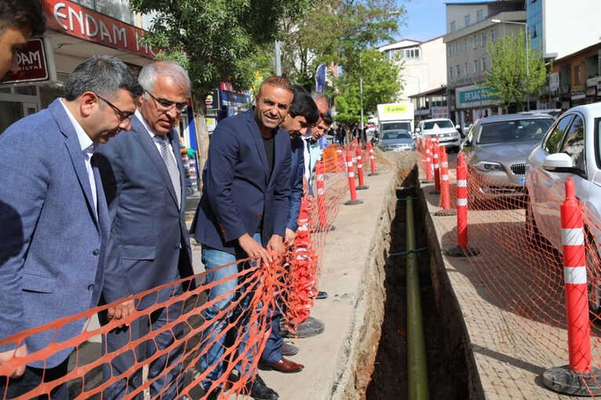 Başkan Barakazi, Doğalgaz Çalışmalarını İnceledi